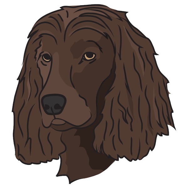Boykin Spaniel Dog Decal, Dog Lover Decor Vinyl Sticker